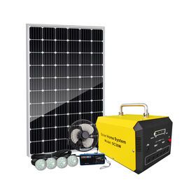 Portable DC system Kit 30W Home Solar Energy System with Solar controller PWM Supply for LED Lamps DC TV Fans