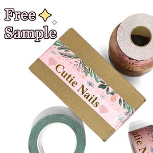 Custom Printed Logo Biodegradable Packing Tape Gummed Water Activated Kraft Paper