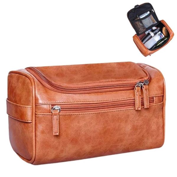 Cosmetic Bags Eco-friendly RPET Toiletry Bag Portable Pouch Travel Custom Makeup Bag