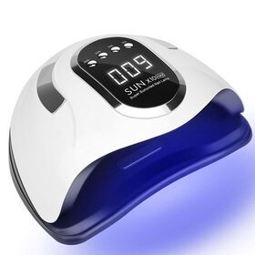 280W Curing Rechargeable Nail Dryer Lamp for all Gel Nail Polish UV LED Smart Lamp Gel Rechargeable Nail Dryer Lamp
