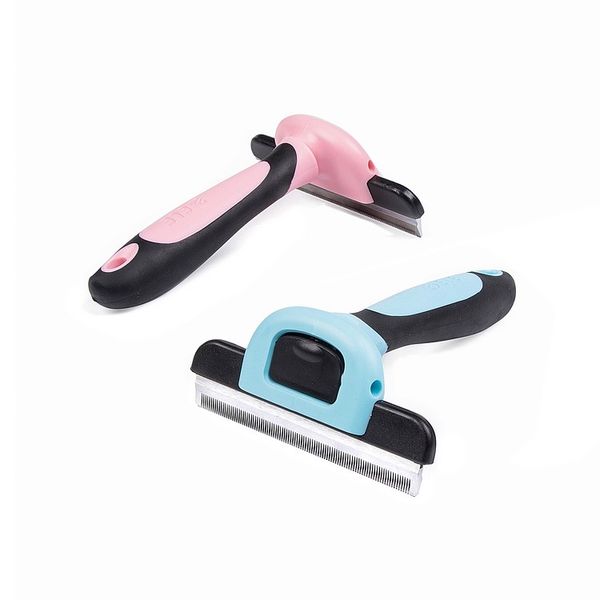 Pet Hair Removal Comb Dematting Trimmer Deshedding Brush Grooming Tool