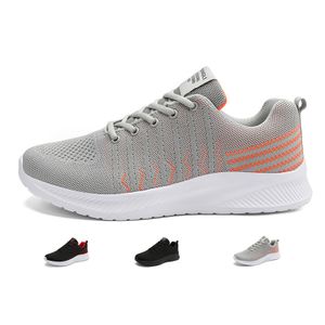 2024 New Arrival Men's Casual Sneakers mesh Lightweight Fashion Grey OEM Custom Shoes for Men Running Shoe