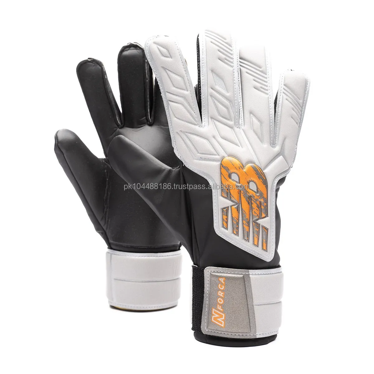 ONE SON SPORTS New Arrival High Quality Custom Soccer Goalkeeper Gloves Professional Sports Gloves Made from Rubber