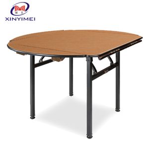 Fancy style wholesale folding oval banquet table wedding table