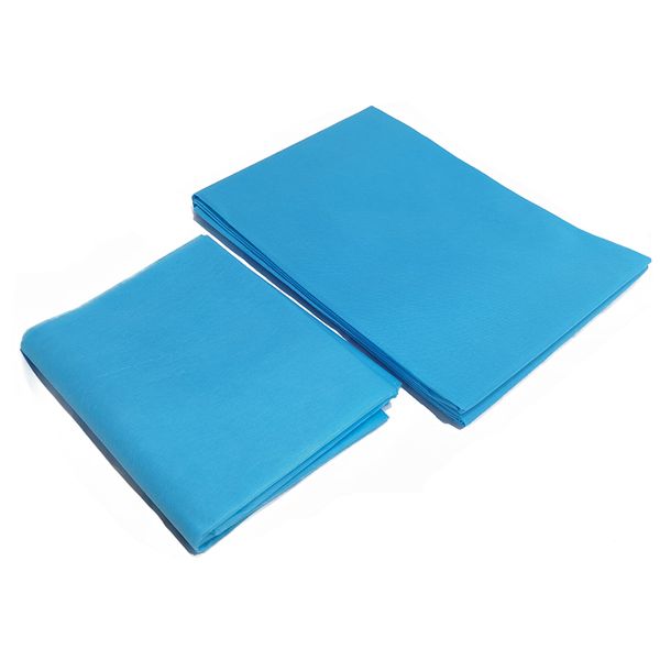 Disposable Nonwoven PP SMS Bed Cover Sheet hospital bed sheets for Stretchers for spa/salon