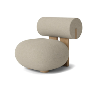 NOVA Modern Nordic Design Single Leisure Upholstered Sofa Chair For Living Room Furniture Lambswool Fabric Lounge Chair