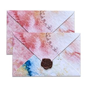 Pack Hot Pink mailing greeting card packing wedding invitation packing 11x16cm Gradient Colored Envelope