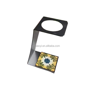 Hot Selling  Pour Over cup Metal Coffee Filter Display Stand Rack Coffee Dripper Stand