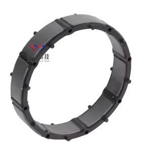 OEM Customized Inner 16 poles Sintered Ferrite  Magnet Rings Professional Motor magnetic Rings Sintered DC Motor Ferrite Magnet
