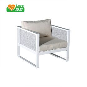 Supplier OEM 4pcs Alum Sofa Sets Garden Sofa for Outdoor