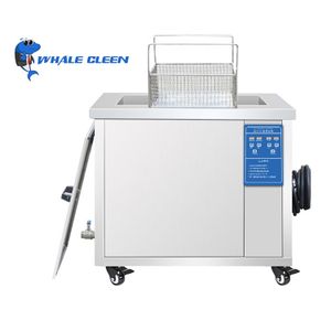 Blue Whale OEM ODM 600W Power Adjustable1500W Heater 38L industrial ultrasonic cleaner wheels
