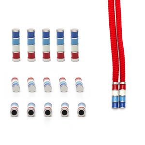High quality Hoodie Custom Hoodie Colorful Shoelace Metal Aglet End Of Tips Shoe Laces For Sneaker Garment Decoration