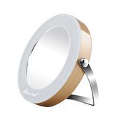 Electric LED lighted makeup mirror