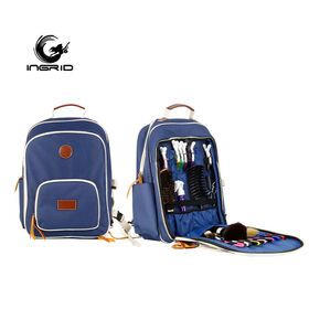 Custom Waterproof Canvas bags Portable Travel Men Barber Hairdressing Bag Stylist Salon Hair Barber Backpack Tools Bag Storage