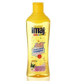 IMAJ baby head and body shampoo 700 ml - 400 ml - 200ml - 100ml cup shampoo for babies pump shampoo for babies