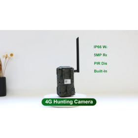 LCLCTEK 5MP 4G LTE  940nm Trail Hunting Wildlife no glow Camera IP66 Outdoor Wireless CCTV Camera PIR Detection Security Camera
