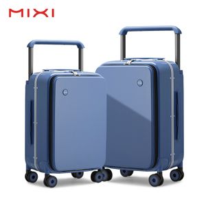 Factory Direct Hot Sale Carry On Blue White Gray 20 24 " PC Lightweight Standard Leisure Travel Suitcase Trolley Luggage Bags