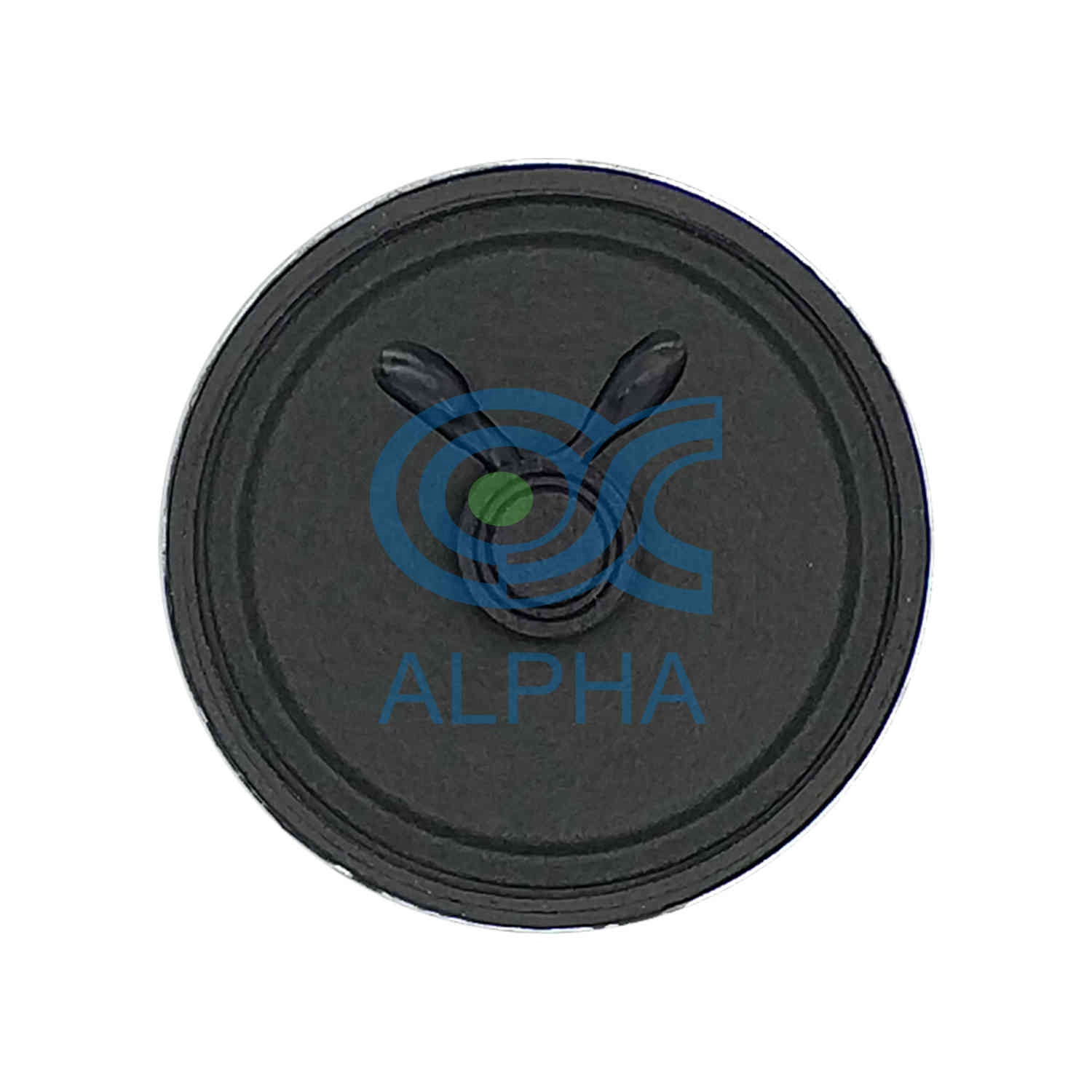 2.5 inch round frame audio box loudspeaker unit 0.4 watt 16 ohm in-ceiling tweeter alarm pa speaker with black cone paper gasket