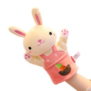 Baby Plush Ventriloquist Puppet early education toys Animal Panda Sloth Bunny Elephant Koala Cartoon Hand Puppet
