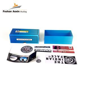 One-Stop Customized Printing Coated Paper Luxury Sunglasses Packaging Box Set With Product Publicity Image