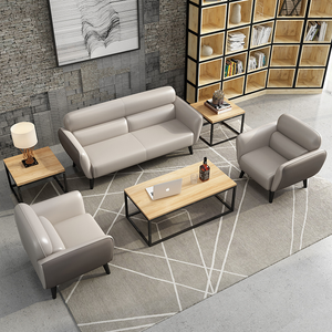 Professional Custom office sofa modern sectional sofa Lounge Waiting couch office furniture commercial Salon bar reception sofa