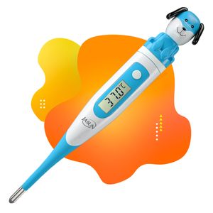 DOG State-of-the-Art Kids 10 Second Animal Waterproof Flexible Oral Rectal Armpit Fever Medical Clinical Digital Thermometers
