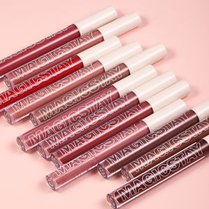 12 color matte  lip glaze Long-lasting waterproof makeup beautiful lipstick  lipgloss