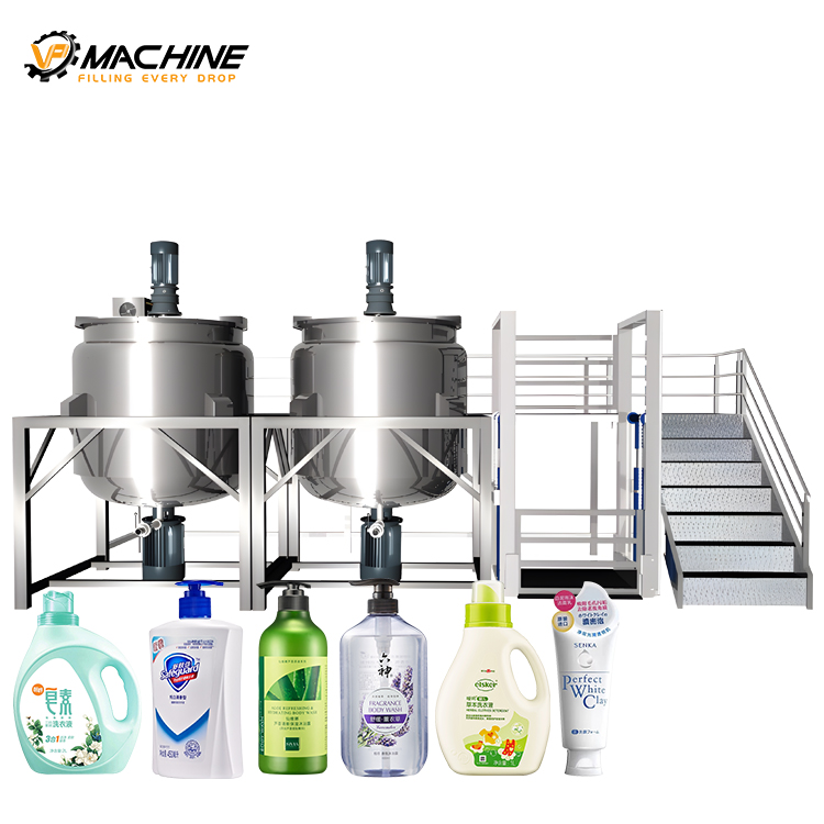 Business How To Make Soap Liquid Detergent Lotion Production Line Liquid Soap Machine Detergent Production Line