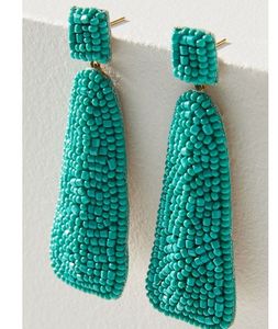 Bohemian handmade jewelry dangle earrings for women Girl Color Contrast Design Handmade Christmas Girl Christmas Gift Earrings