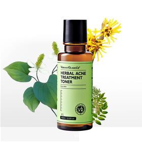GLAMOUR Acne Removing Toner Herbal Acne Removing Whitening Moisturizing Oil Control Shrink Pores Anti-aging Facial Care