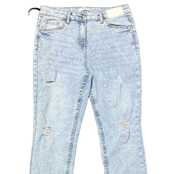 Women's Fashionable High Quality Slim Casual Jeans Women's Jeans Slim Fit Plus Size Pant Jeans Fabric Casual Pants
