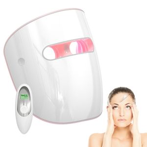 2024 Hot Sale 4 Colors Infrared Red Blue Led Light Photon Therapy Facial Device Led Face Beauty Mask