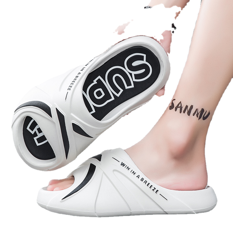 Shenzhen Hanhongtai Technology Co., Ltd. "Starting Slippers-L218" Summer Explosions EVA Two-color Slippers Cross-border Men's Sandals