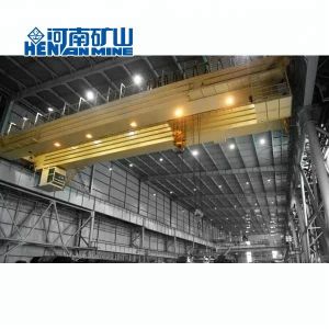 QD double girder bridge crane overhead traveling winch trolley for sale