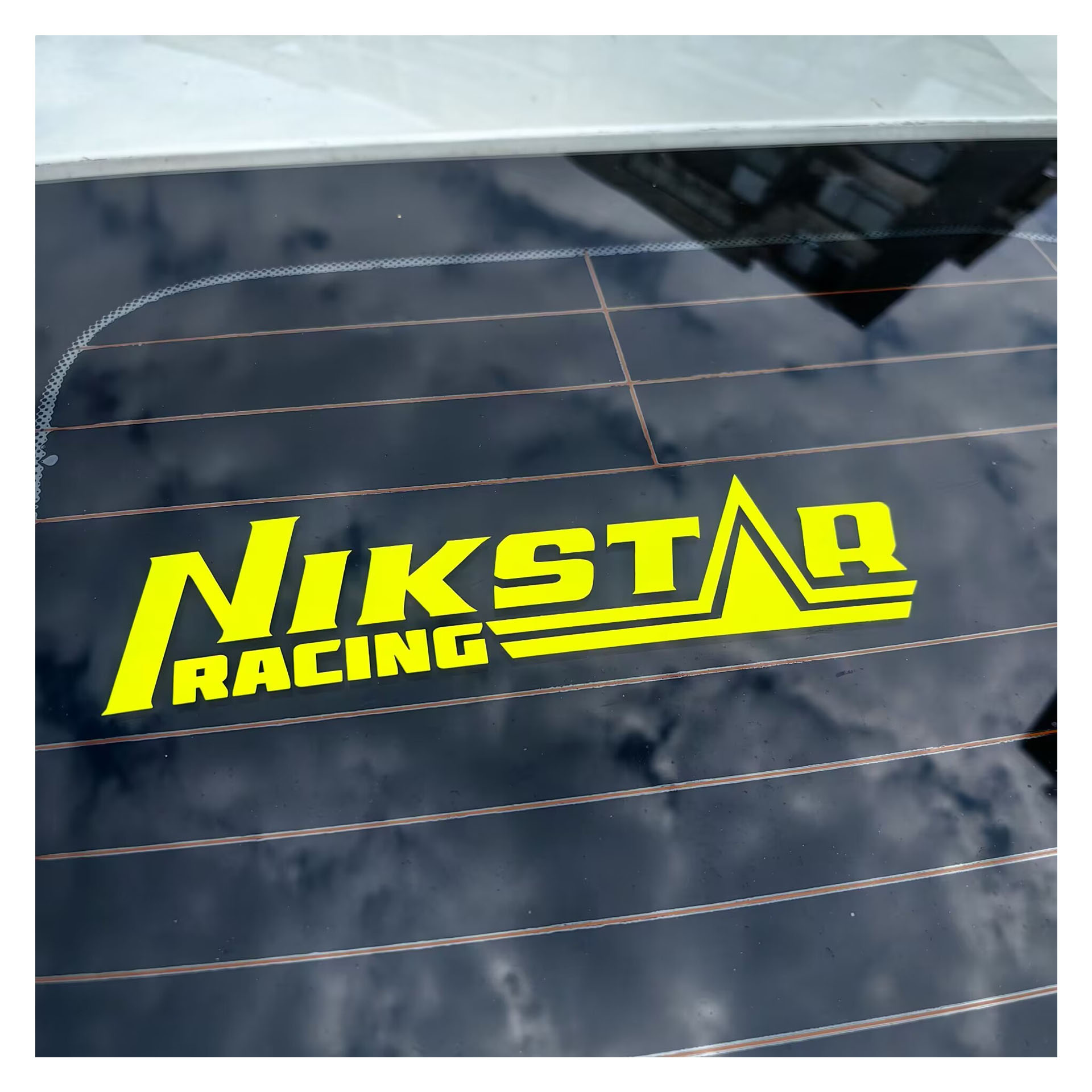 Shanghai Stonedoing Industry Company Limited Waterproof UV Resistant Windshield Car Decals Vinyl Die Cut Car Window Stickers Motorbikes decals bumper sticker