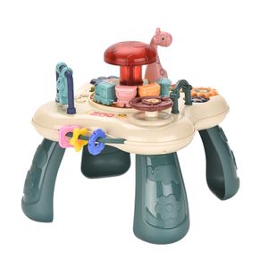 science The Best Early Educational Baby Intelligent Kids Multi-function Learning Table Game Desk explorati Set