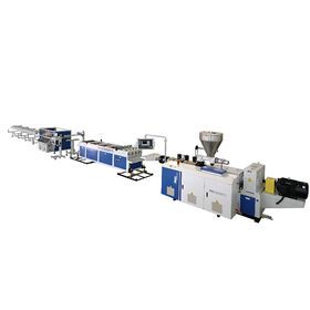 Jwell Company PVC Ribbed Pipe Extrusion Machine