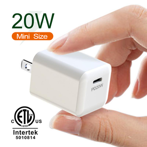 2024 new arrivals PD cargador usb c 20w power adapter portable super fast phone charger for HP 17 Laptop