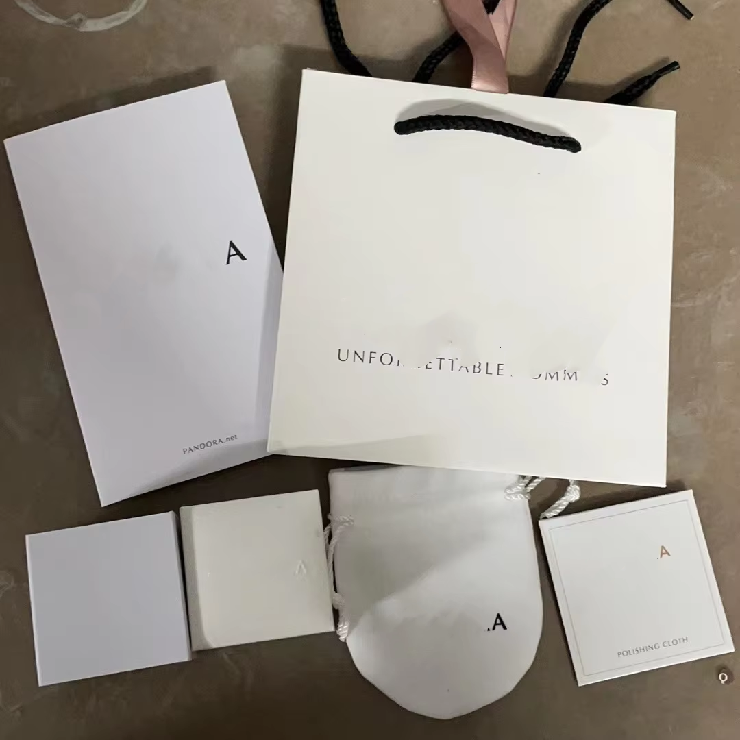 Hot Sale Luxury Packaging Boxes For Pandor@Jewelry Box Silver Earring Jewelry Box Packaging