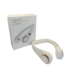 2024 Neck Fan Cooling Manufacture Neck Fan Rechargeable Customize Neck Portable Rechargeable Hanging Wearable
