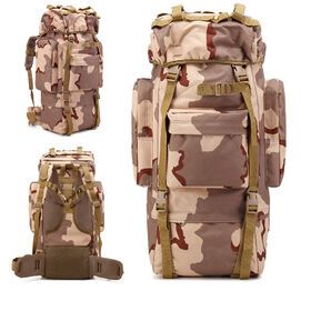 Wholesale 65L Tactical Outdoor bag tactical net bag riding backpack Mountaineerinhiking equipment camping backpack
