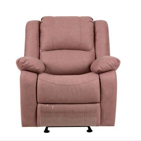 Wholesale Custom Pink Luxury Germany Recliner Sofa For Living Room Home Microfiber Fabric Recliner Sofa