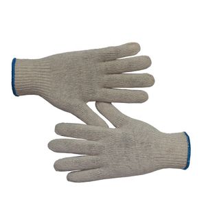 Cotton Polyester String Knit Safety Protection Work Gloves for Painter Mechanic Industrial Warehouse Gardening Construction