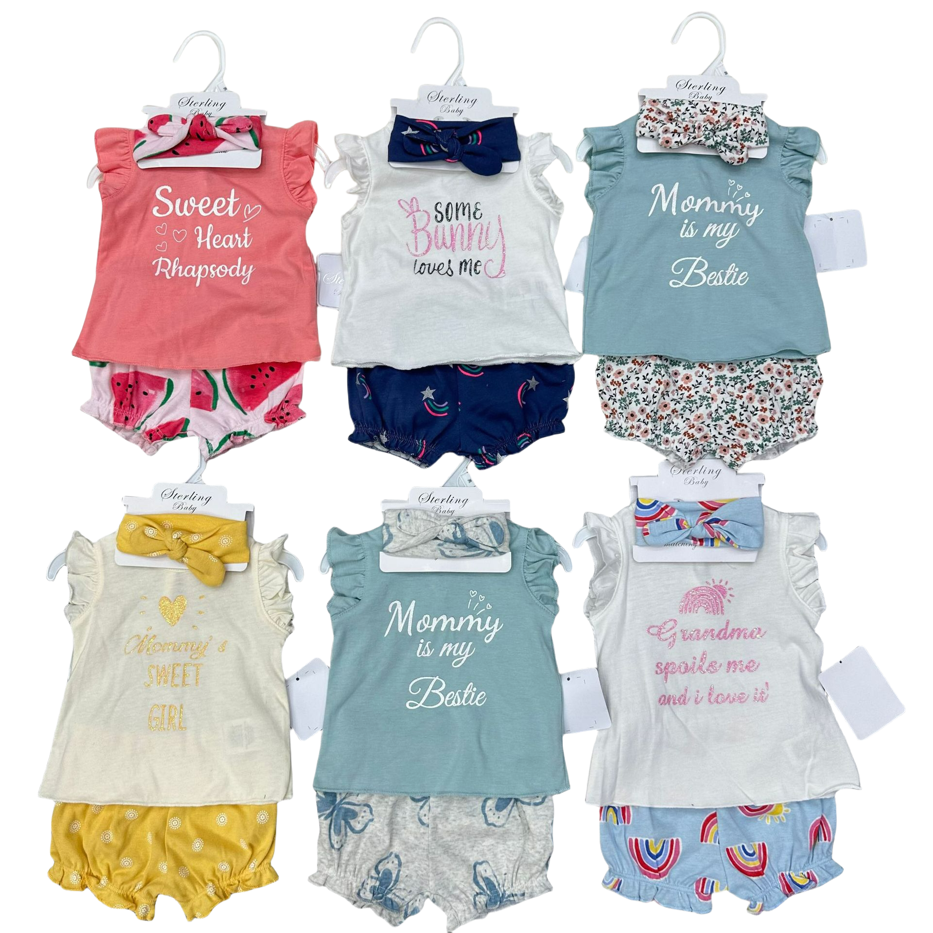 Foshan Chancheng District Liye Zhenpin Clothing Firm (individual Business) Children's summer new design pure cotton short sleeve set comfortable cartoon children short sleeve 2-piece wholesale