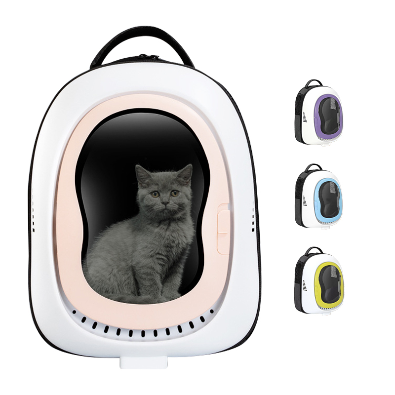Qingdao Etrip Smart Pet Co. Ltd. Hot selling bubble travel space capsule clear pvc portable dog cat pet carrier backpack