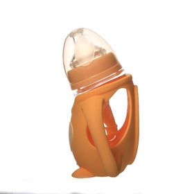 OEM Baby Feeding Bottle Borosilicate glass standard neck bottle 4 oz/120ml, Factory customized produ