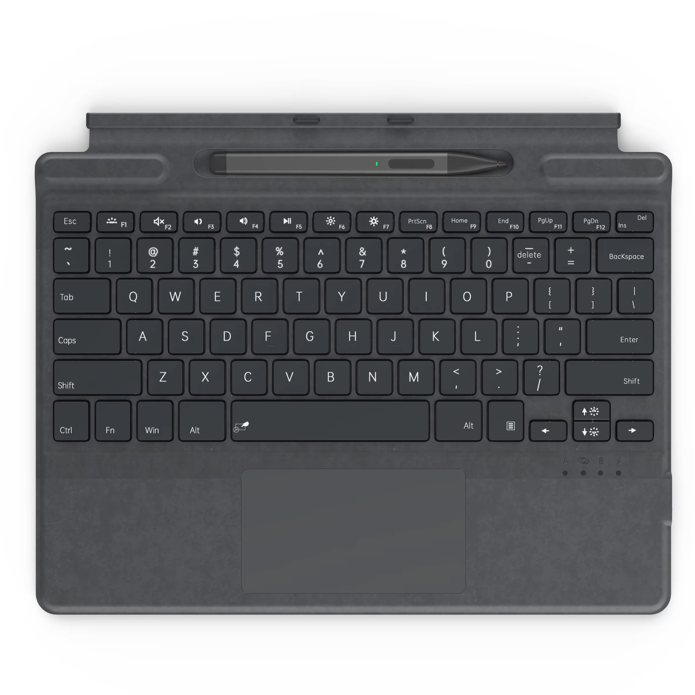 Uogic Bluetooth Wireless Surface Keyboard With Stylus Pen Touchpad Tablet Keyboard For Surface 3/4/5/6/7