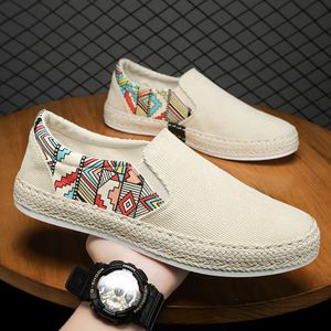 Comfort Outdoor Fisherman Shoes Male Trendy Skateboarding Shoes Slip-on Men Loafers Casual Walking Shoes
