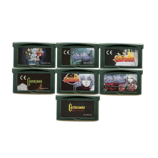 Castlevania Games Series Video Game Cartridge 32 Bit Game Console Card for GBA cards