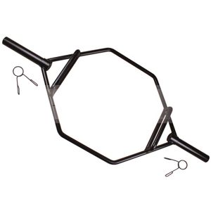 Wholesale Manufacture Fitness Equipment Hex Bar For Power Lifting Exercise Hex Barbell Bar